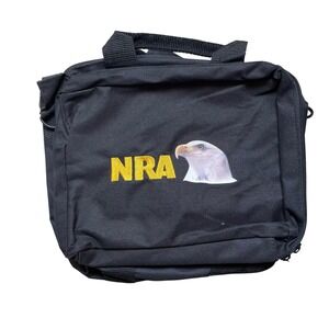 NRA Eagle‎ Pistol Handgun Range Bag Gun Firearm Carry Case Black